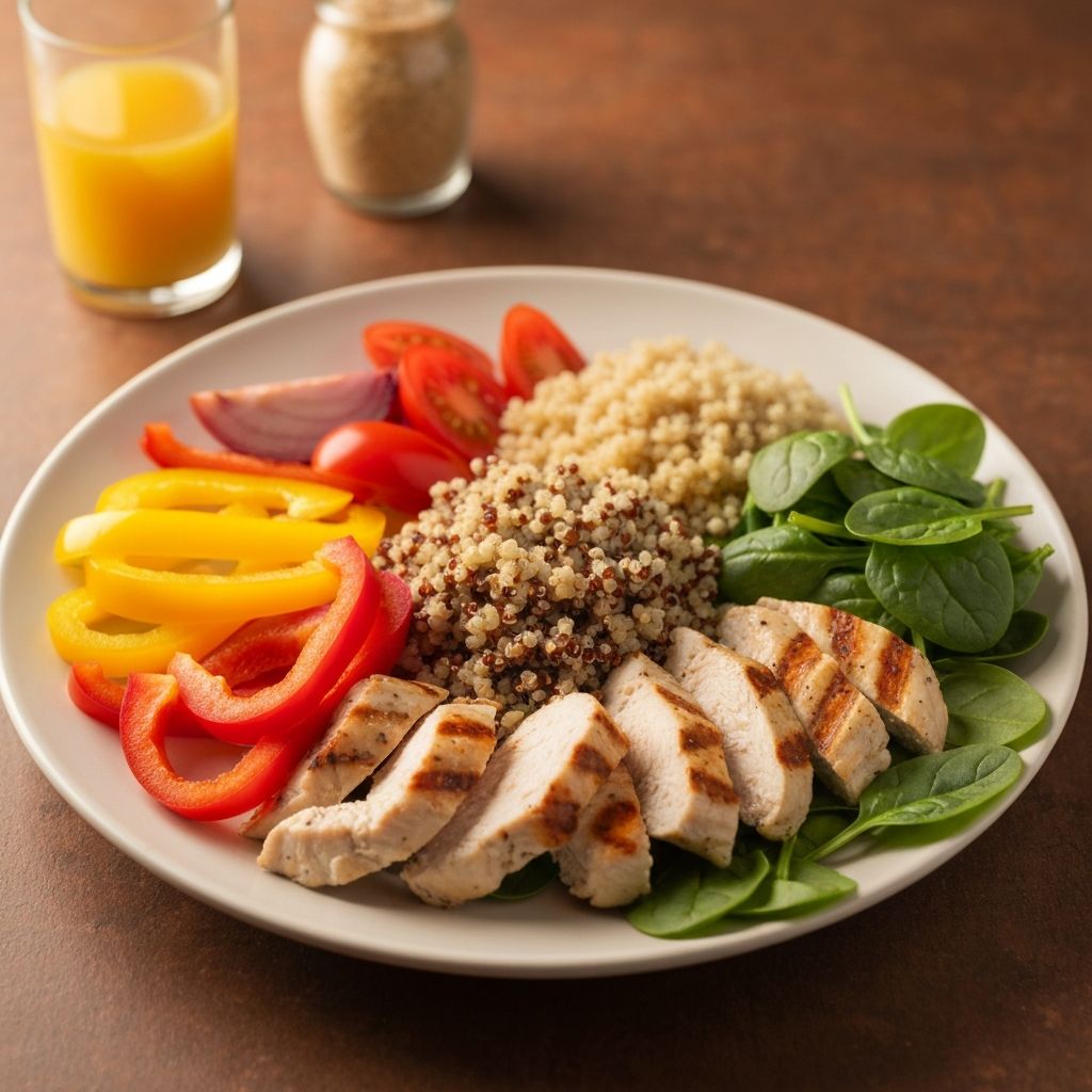 Tasapainoinen lautanen