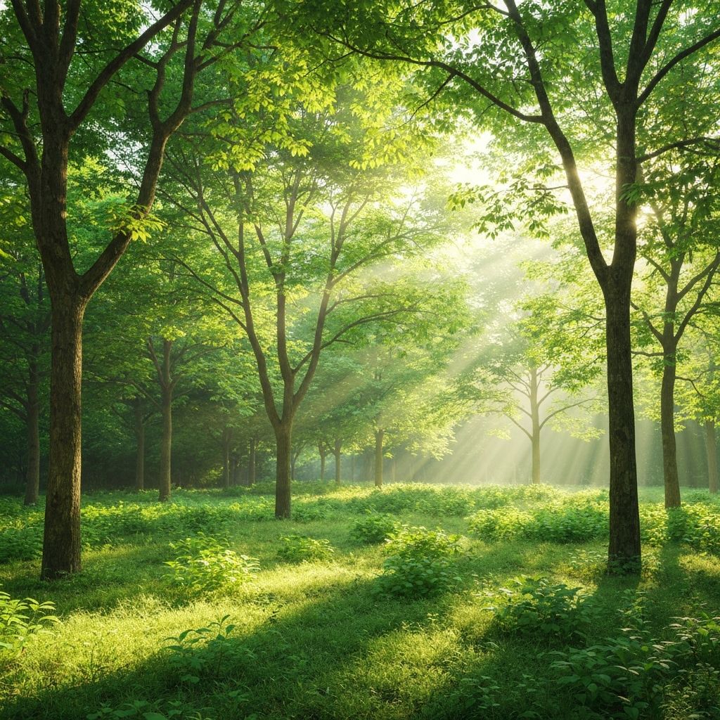 Luonnon vihreät maisemat